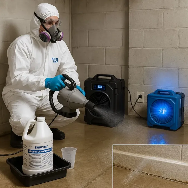 Sanitization and Odor Removal process in Gray Summit, MO
