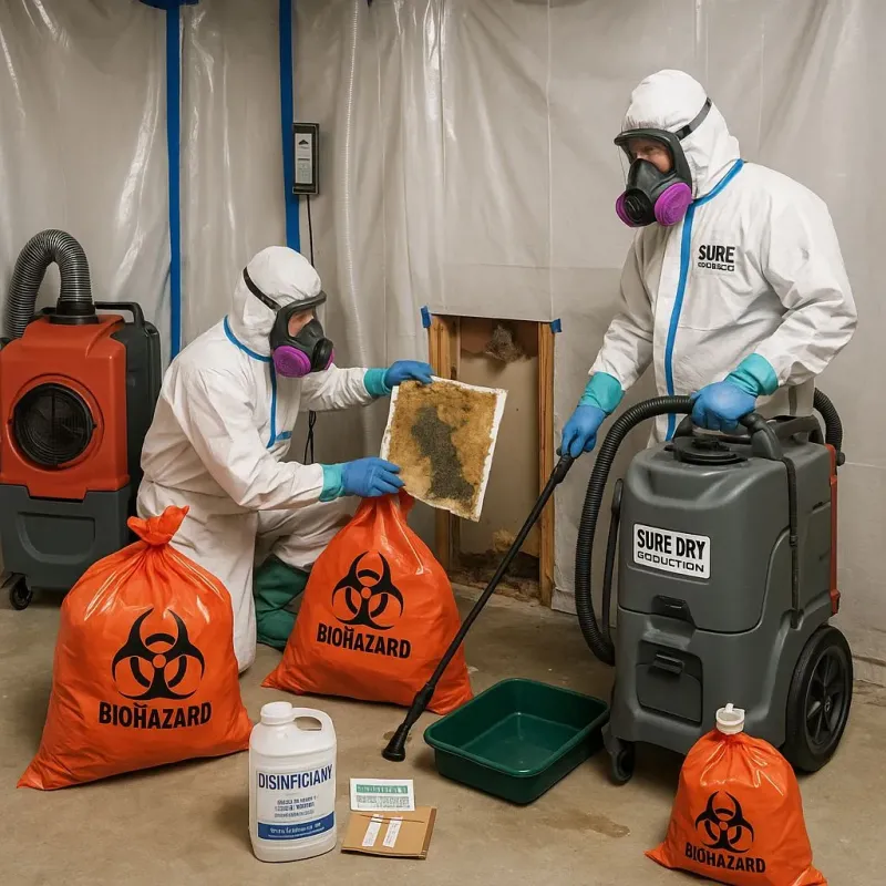 Contaminated Water Handling Protocols process in Gray Summit, MO