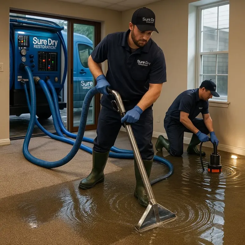 Water Extraction and Removal process in Gray Summit, MO